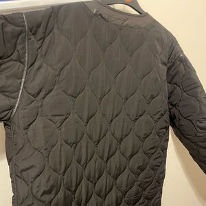 Black WOMEN lucky brand oversized jacket